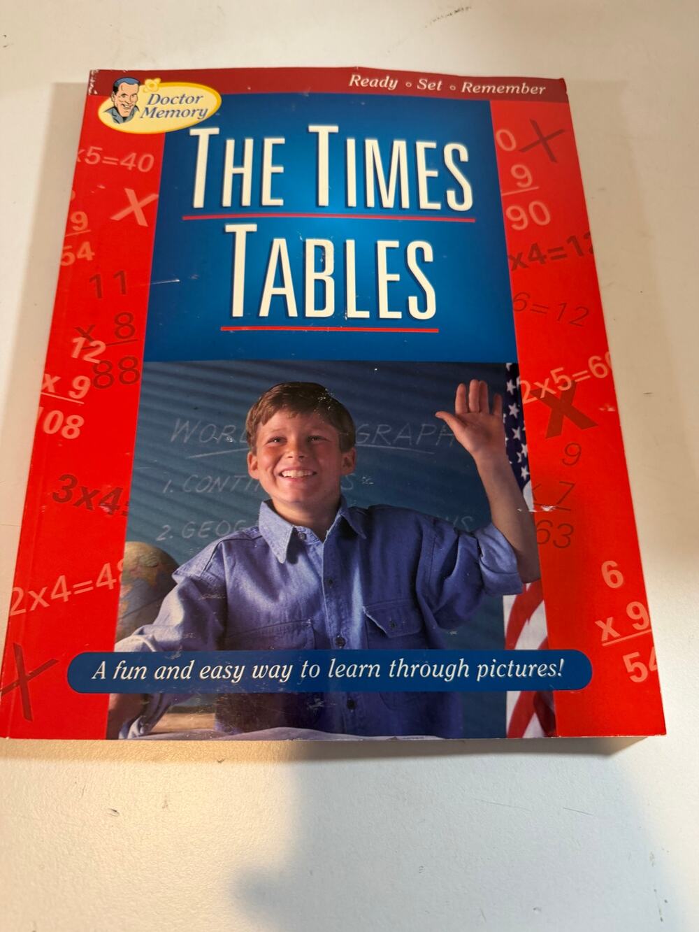 Ready Set Remember The Times Tables by Doctor Memory 2000 Paperback VERY GOOD